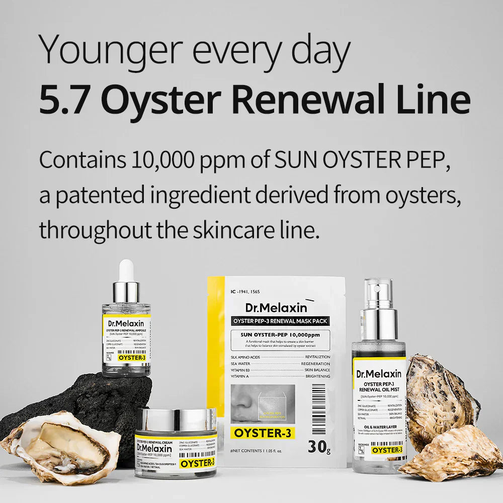Oyster Pep-3 Renewal Anti-Aging Line